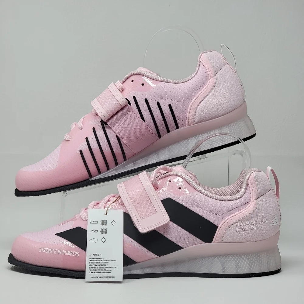 Adidas Adipower 3 Weightlifting Shoes JP9873 Men Size 10.5 Women 11.5 Pink New